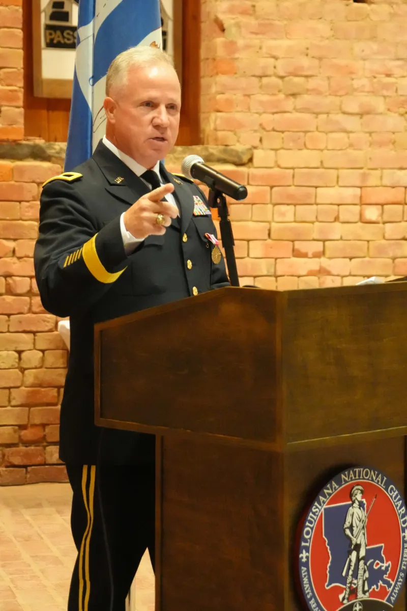 Louisiana's Brig. Gen. John Plunkett retires after more than 43 years of military service