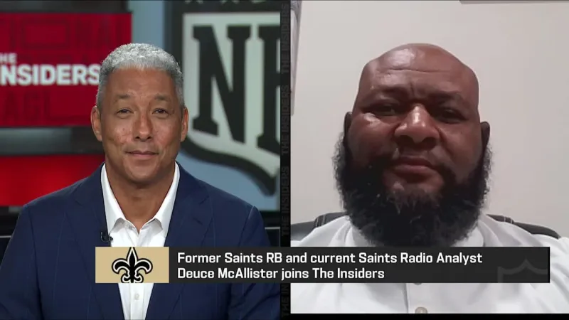 Deuce McAllister shares expectations for Saints in 2026 on 'The Insiders'