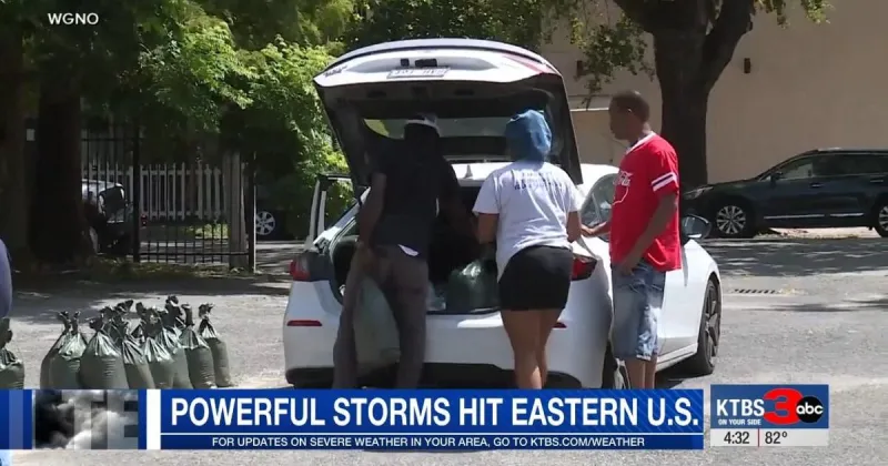 Tropical Storm Bertha makes landfall on southern Louisiana with threatening winds