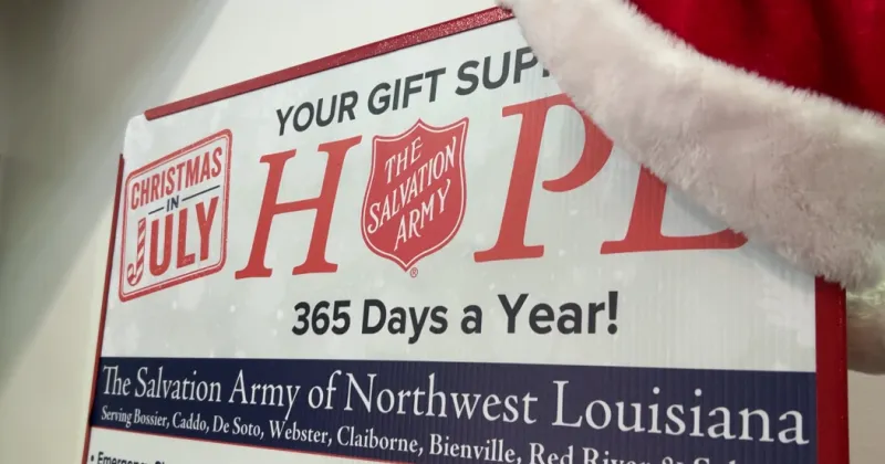 Salvation Army launches Christmas in July campaign