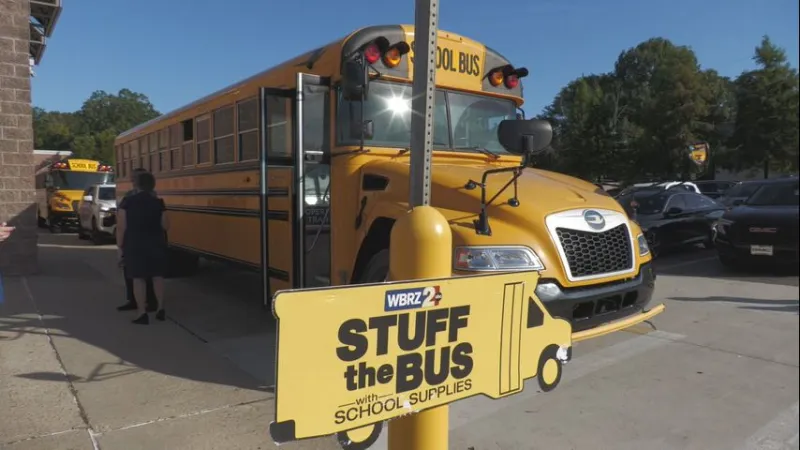 Another successful Stuff the Bus campaign! From us here at WBRZ, thank you!