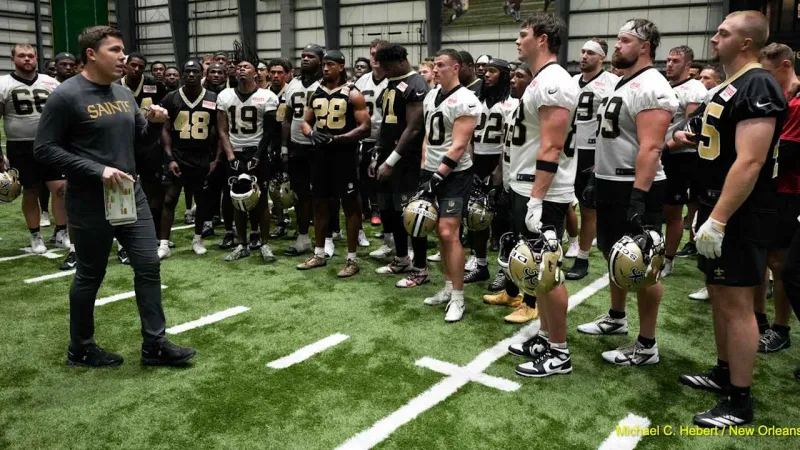 Here are three key storylines to watch for at Saints training camp