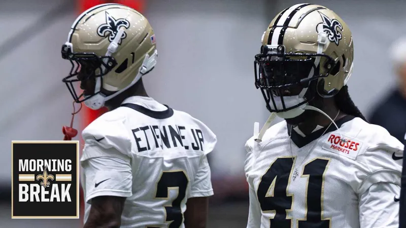 Morning Break: Saints backfield taking shape, Kool-Aid McKinstry continues to rise