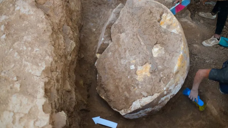 Archaeologists discover rare 2,600-year-old stele of Assyrian king in Iraq's Nineveh