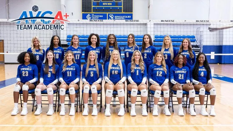 VB: Cowgirls Earn AVCA Academic Award