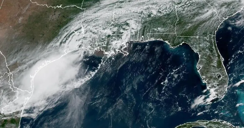Tropical Storm Bertha makes second landfall in Texas after skirting along entire Gulf Coast