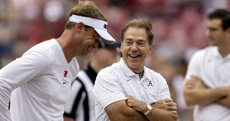 Lane Kiffin remembers when Nick Saban's wife brought holy water to Tiger Stadium in LSU return
