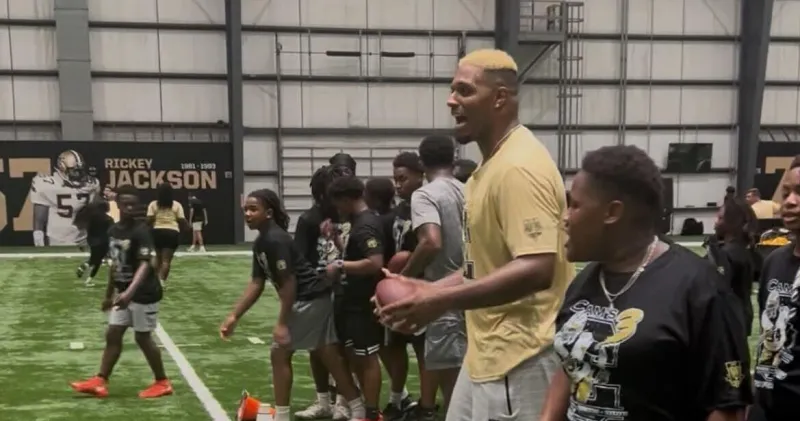 Saints' Cam Jordan gives the inspiration behind new blonde hair he's rocking this season