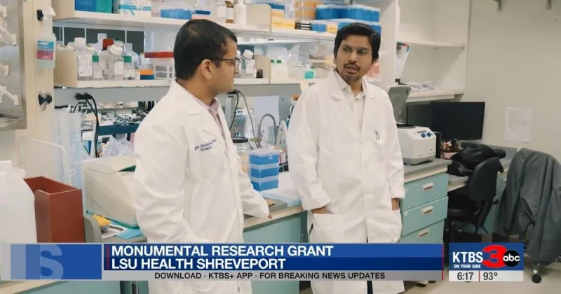 LSU Health Shreveport researcher receives first-of-its-kind NIH funding award