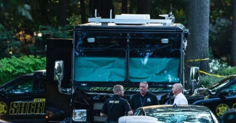 Investigan posible homicidio-suicidio tras incendio en Michigan que deja 8 muertos
