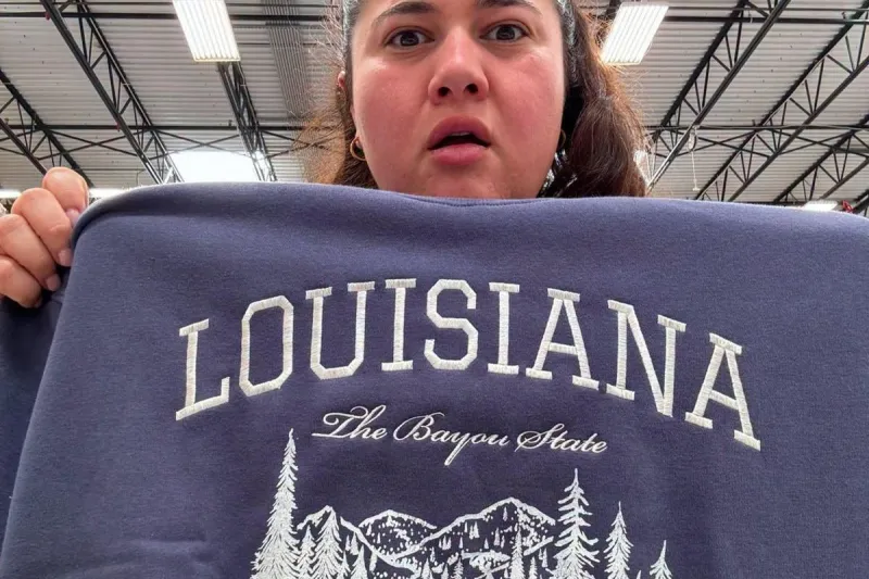 'That's a Crawfish Mound': Locals React to Sam's Mountain Shirt
