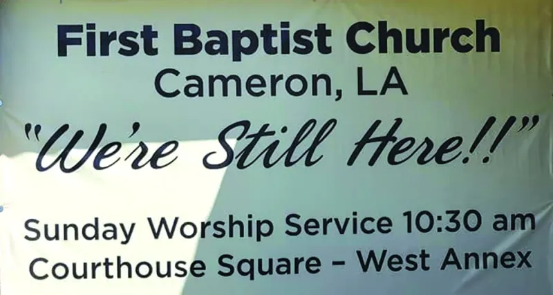 FBC Cameron to rebuild, five years after storms