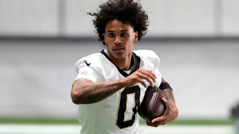 Jordyn Tyson leads trio of rookie receivers to watch entering New Orleans Saints training camp