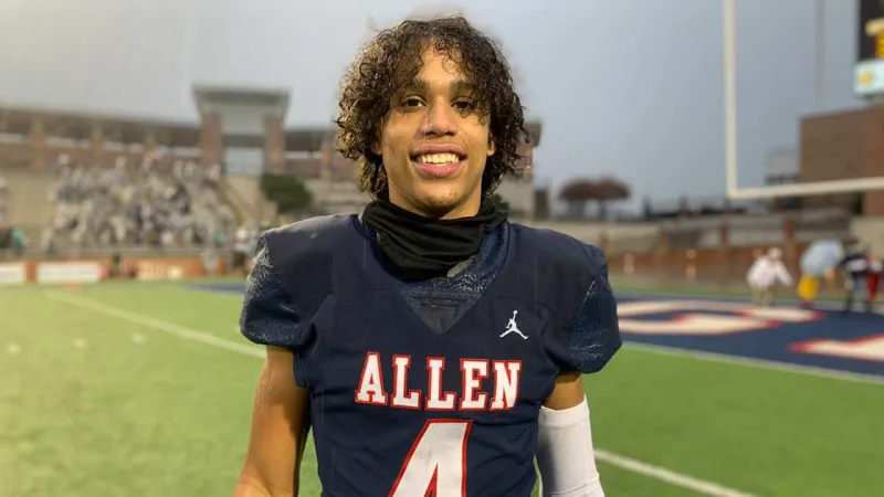 Jordyn Tyson representing Allen, Texas | Saints Hometown Heroes