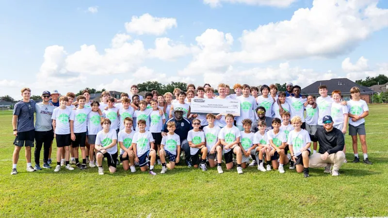Photos: Saints, Venture Global host offseason workouts at Houma Christian School