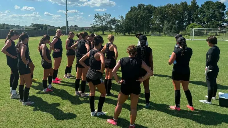 NSU opens full practice with big goals in mind