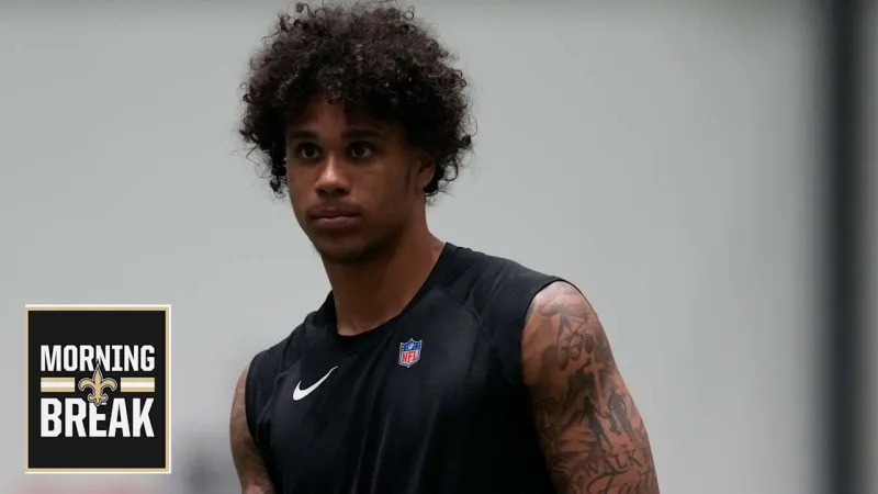 Morning Break: Jordyn Tyson receiver to watch, Saints prepare for training camp