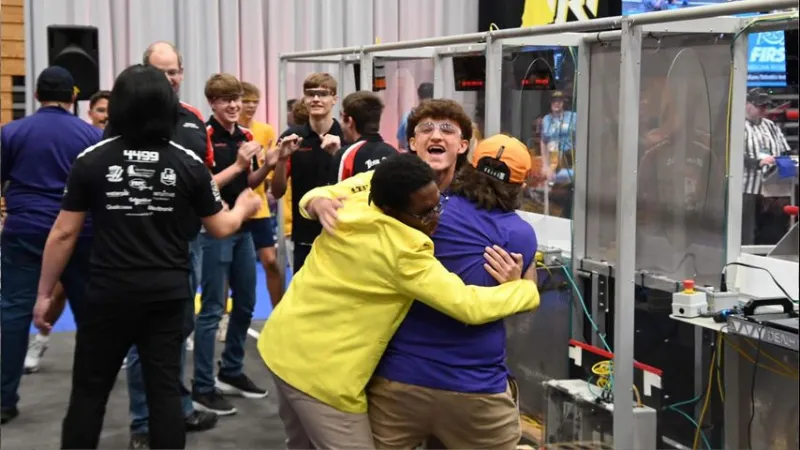 Denham Springs robotics team wins Indiana Robotics Invitational