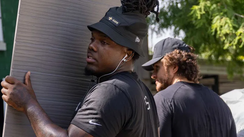 Saints rookie Christen Miller returns kind gesture with another by paying for groceries