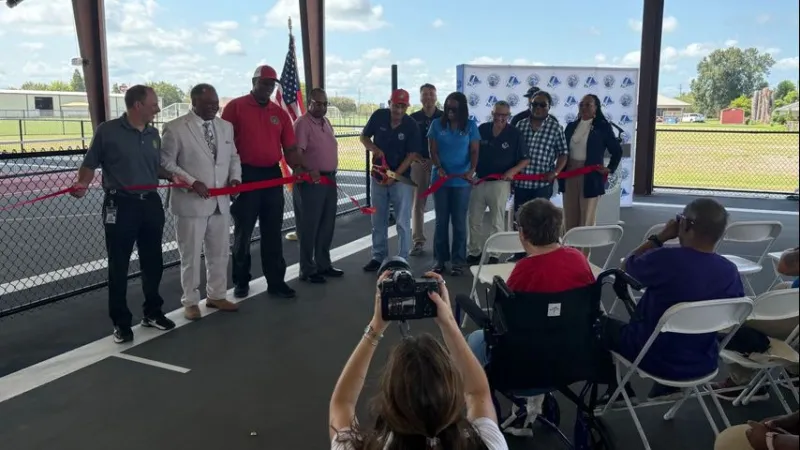Donaldsonville cuts ribbon on new recreation space off Church Street