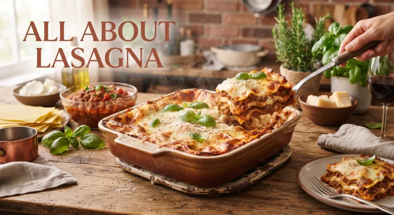 Bossier Parish Librairies: All About Lasagna