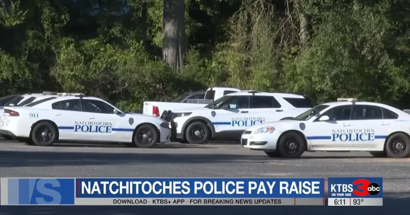 Natchitoches police officers receive pay raise to $18 an hour