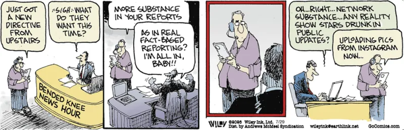 TV network news at its finest (with lots of commercials); if you like local news, you love attorney ads and crime report