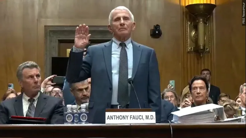 Fauci invokes the Fifth Amendment and declines to testify in GOP-led Senate panel's COVID-19 hearing