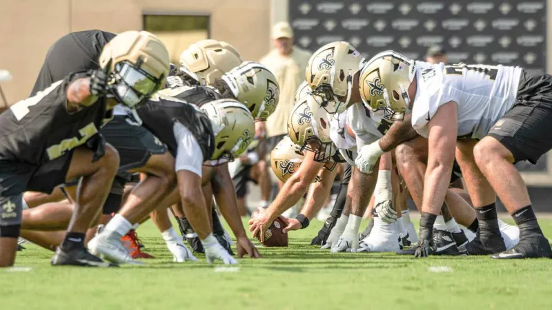 All-Access Photos: 2026 Saints Training Camp practice 7/29/26