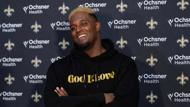 Cam Jordan on edge room, year 16 | Saints Training Camp 2026