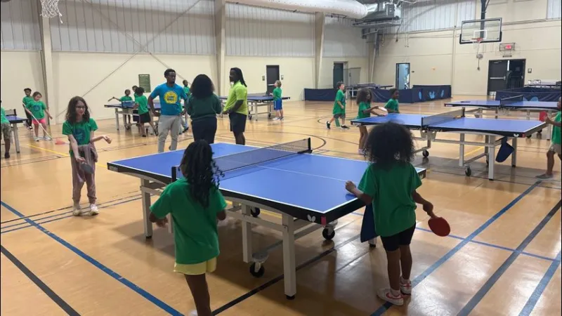 Baton Rouge nonprofit partners with BREC to bring table tennis to summer camp kids