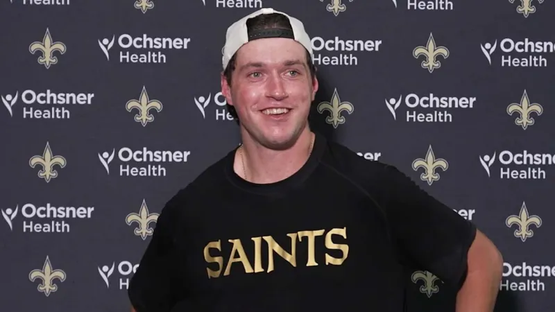 Charlie Smyth on kicker competition, special teams room | Saints Training Camp 2026