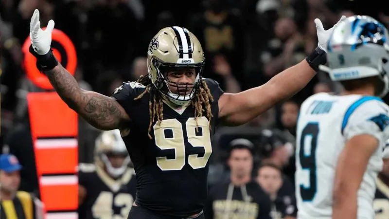 New Orleans Saints edge rusher Chase Young refuses to look beyond the task of the day