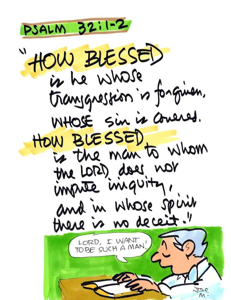 Blessed (Cartoon: Joe McKeever)