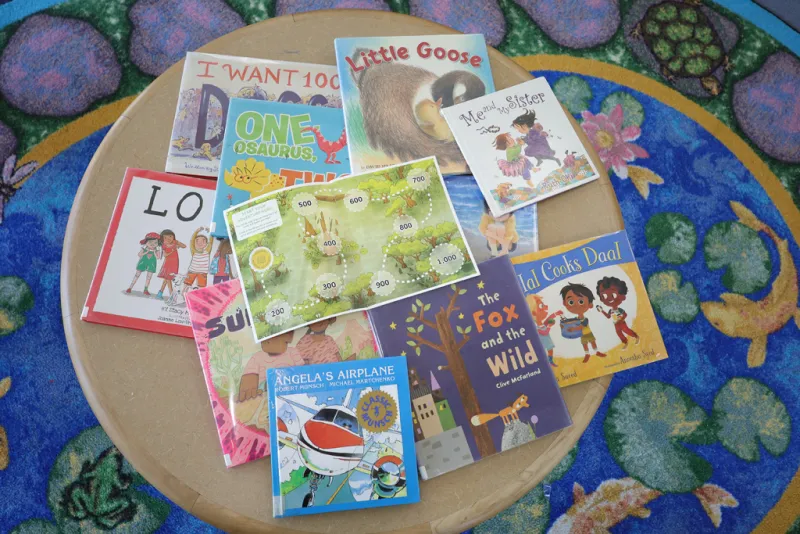 Library celebrates 1,000 Books Before Kindergarten challenge