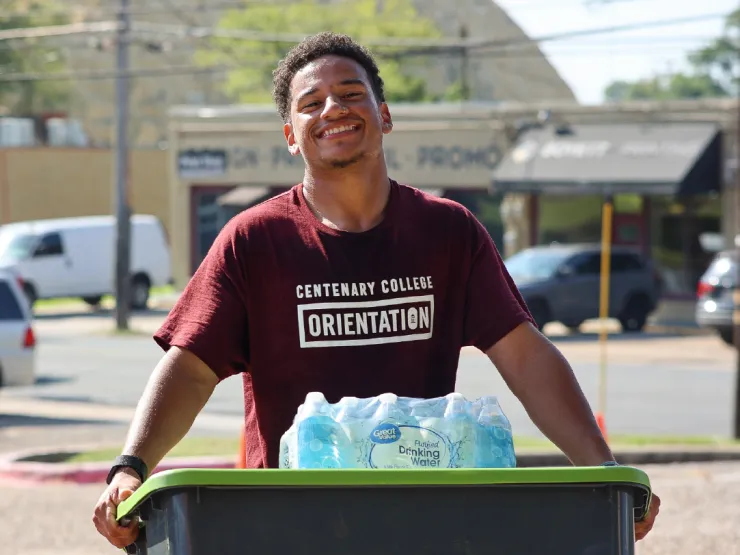 Centenary College's Class of 2030 Moves In