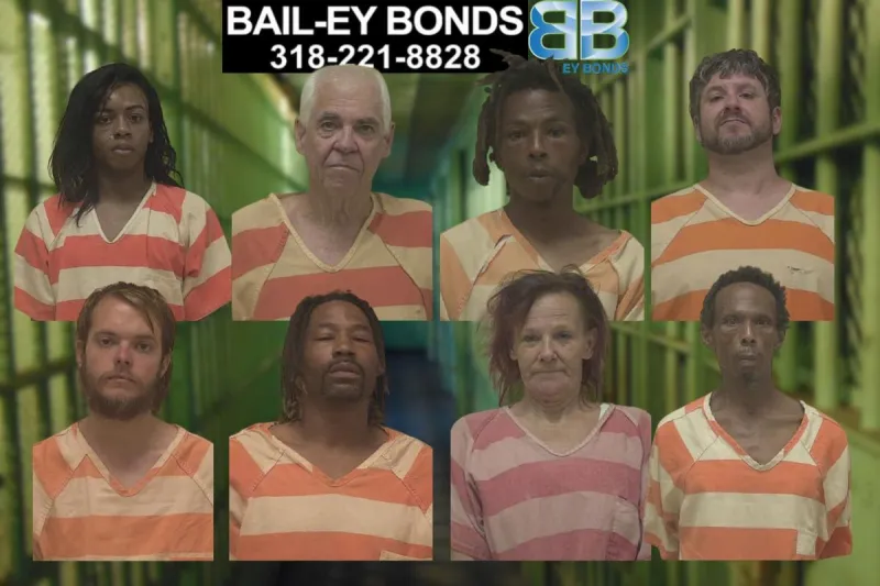 Bossier Sheriff Weekend Jail Photos for July 29th- August 2nd