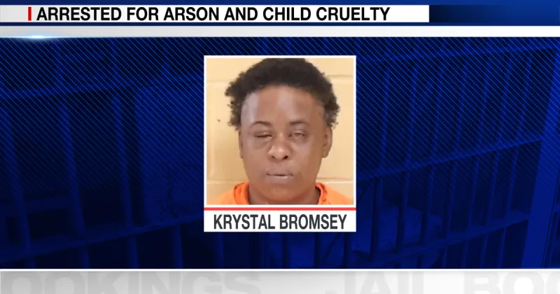 Shreveport woman accused of setting fire to house with 4 kids inside