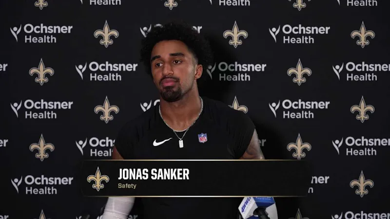 Jonas Sanker talks role in year two | Saints Training Camp 2026