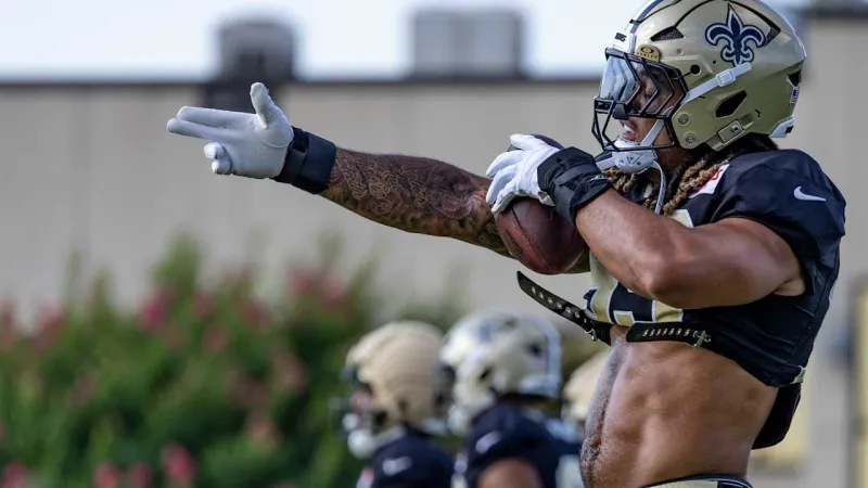 New Orleans Saints first padded practice of training camp was intensified workday