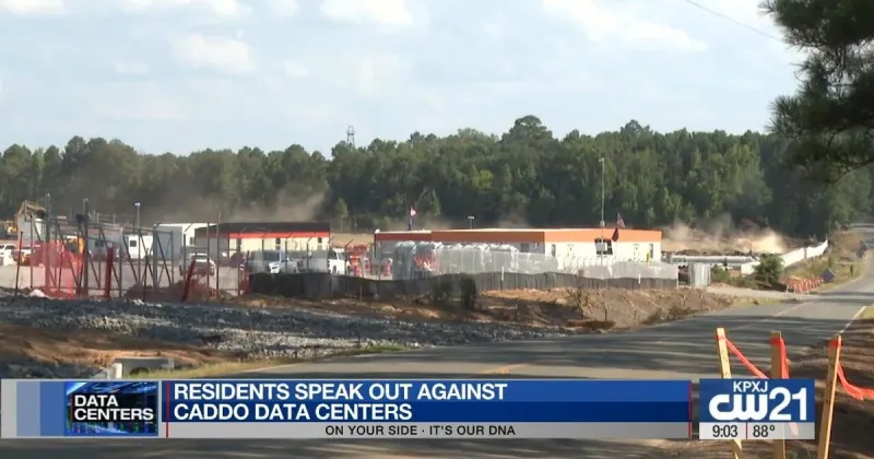 Residents raise environmental concerns over proposed Caddo Parish data centers