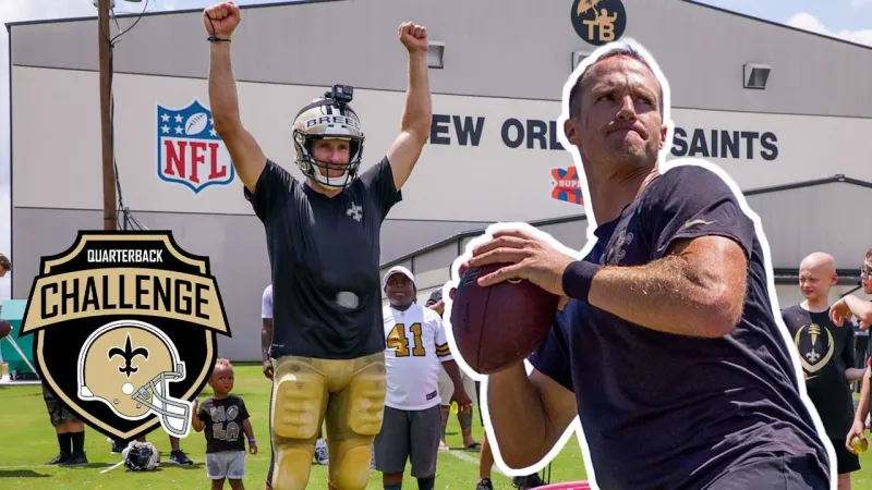 Best of Drew Brees quarterback challenges