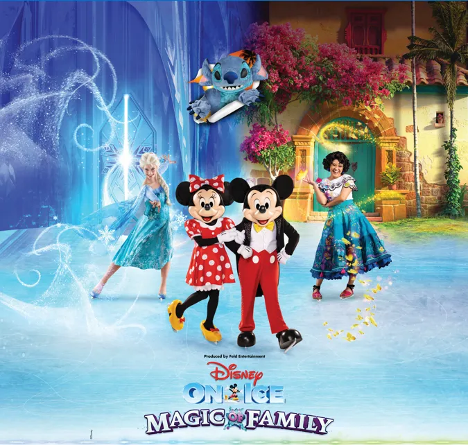 DISNEY ON ICE PRESENTS MAGIC OF FAMILY skating into Bossier City this October