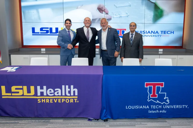 LSU Health Shreveport and Louisiana Tech Create Historic Research Partnership