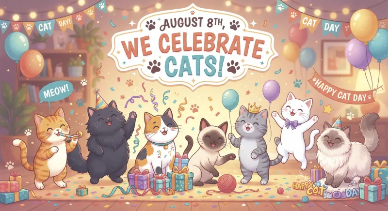 Bossier Parish Librairies: Celebrate Cats Day is August 8