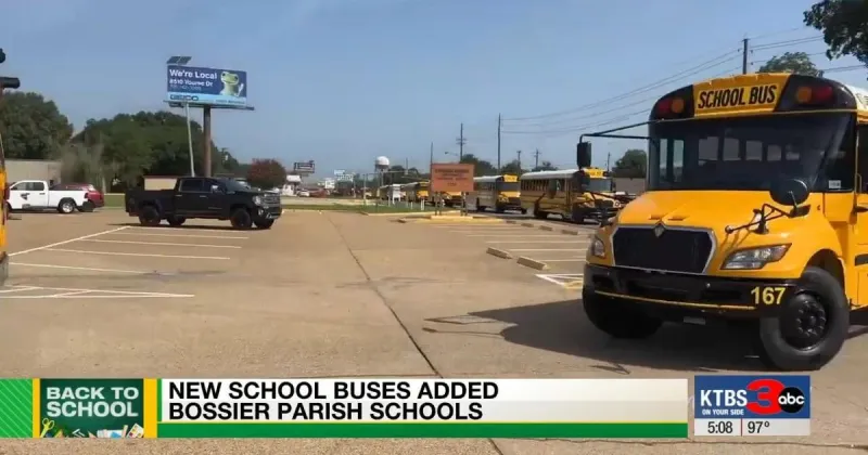 Bossier Parish prepares bus fleet for upcoming school year, seeks new drivers