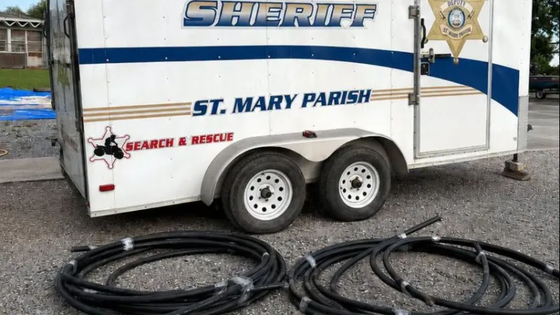4 people arrested in St. Mary Parish after $15,000 in welding leads stolen from Amelia business