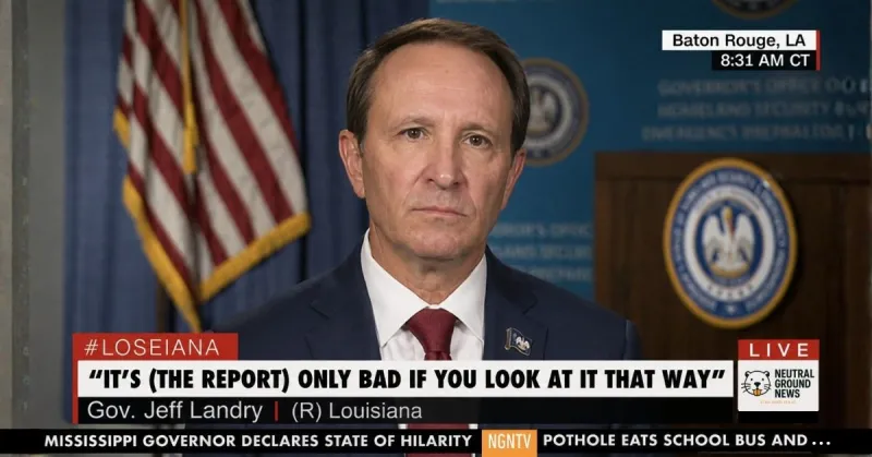 Gov. Landry Says Louisiana is the Best Worst State in the Nation