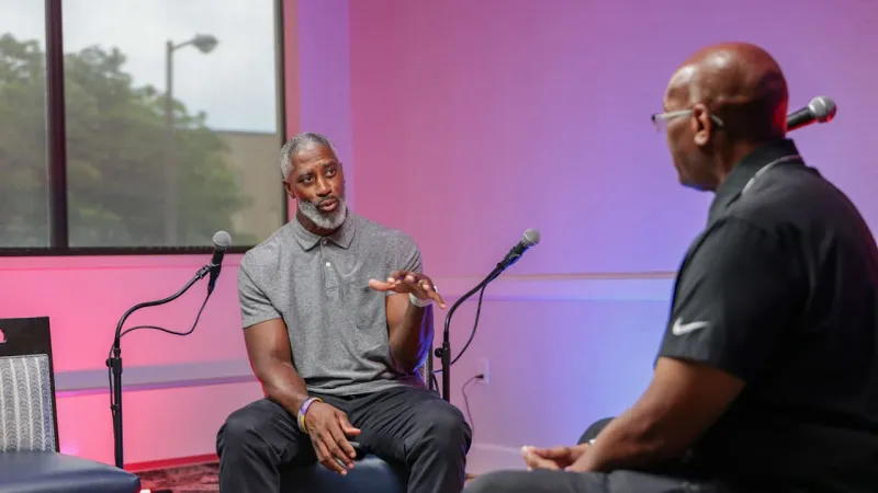 Roman Harper shares in Drew Brees' Hall of Fame moment after years of victories together