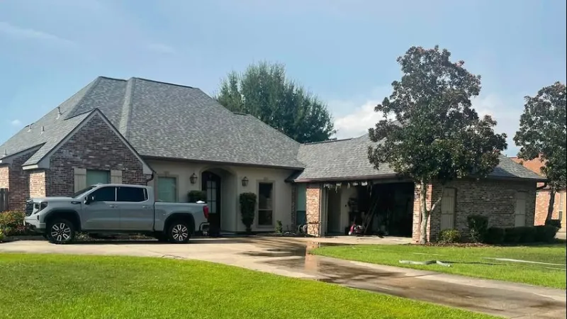 WBR Fire: Port Allen garage fire caused by lithium battery charging bank on Roseland Drive